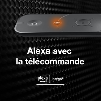 Alexa avec la télécommande