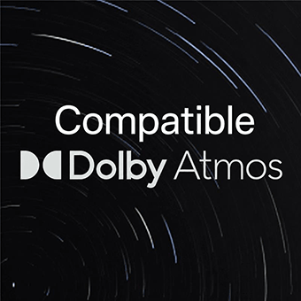 Compatible Dolby Atmos®