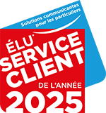 logo Élu Service Client de l'Année 2025