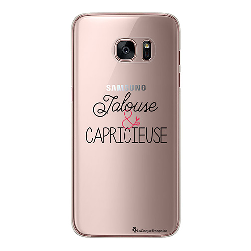 La Coque Française Samsung S7 'Jalouse et capricieuse' - Orange