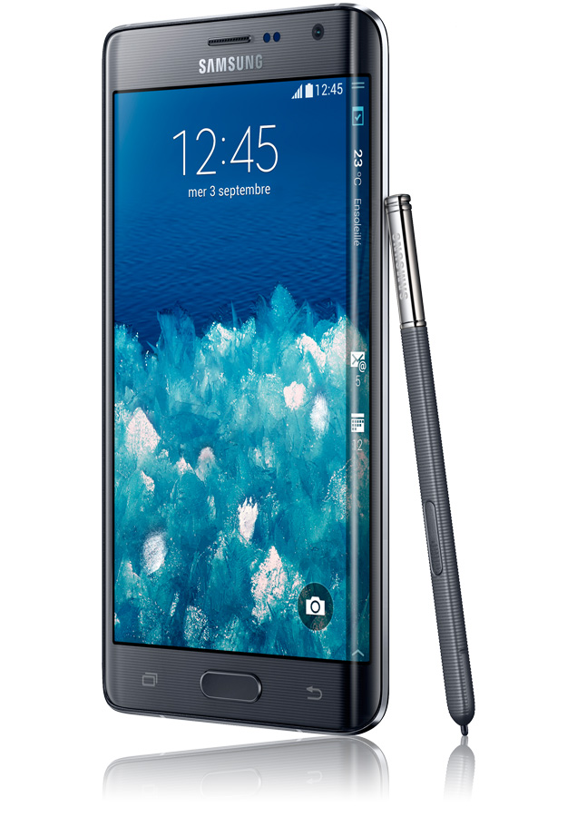 Samsung Galaxy Note Edge noir-mobile 4G+-écran incurvé 5,6"-android 4.4-Orange