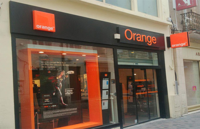Boutique Orange en centre-ville