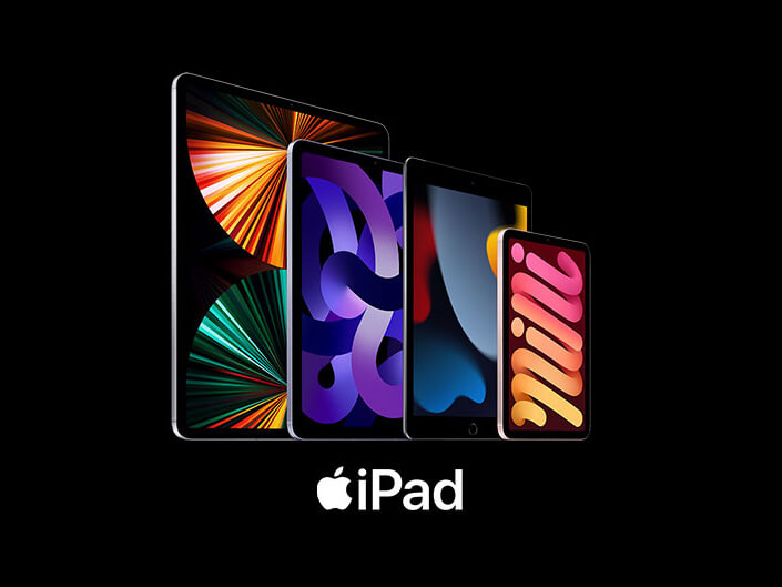 Large choix d'iPad Apple pour satisfaire toutes vos envies