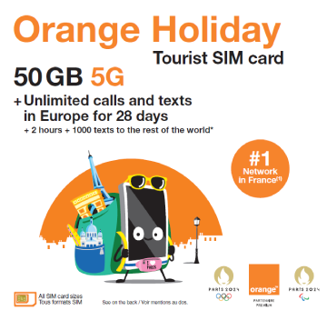 Orange Holiday offre jusqu'à 50 Go de données en Europe